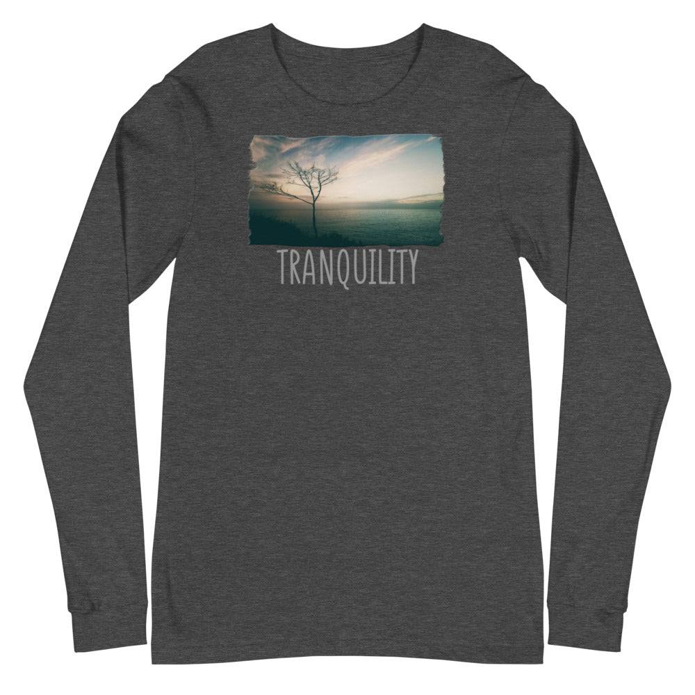 Unisex Long Sleeve Tee/Tranquility/Personalized - Enet Images