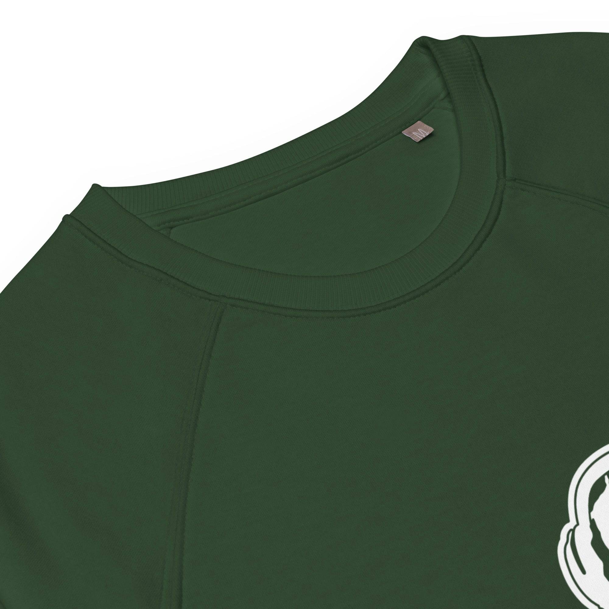 Unisex organic sweatshirt/Mona-Lisa-DJ - Enet Images