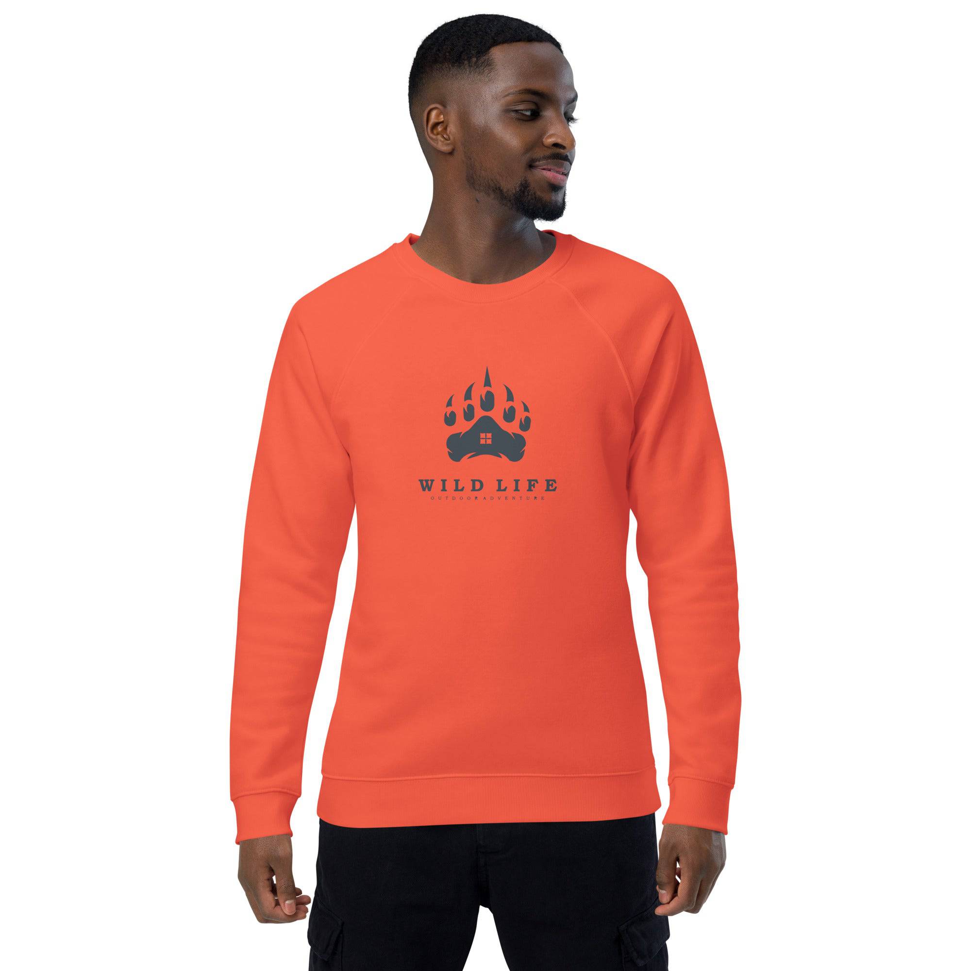 Unisex organic sweatshirt/Wild-Life - Enet Images