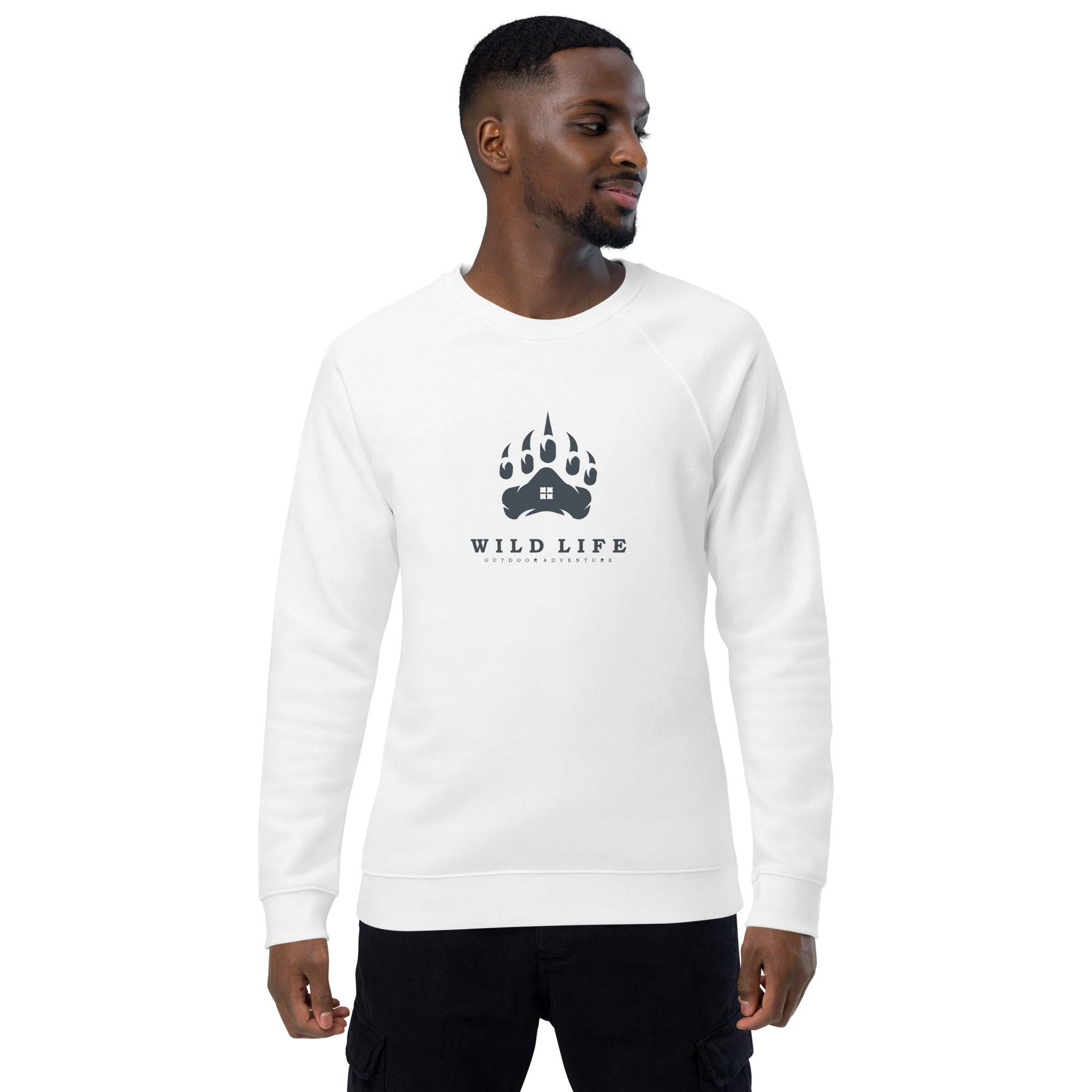 Unisex organic sweatshirt/Wild-Life - Enet Images