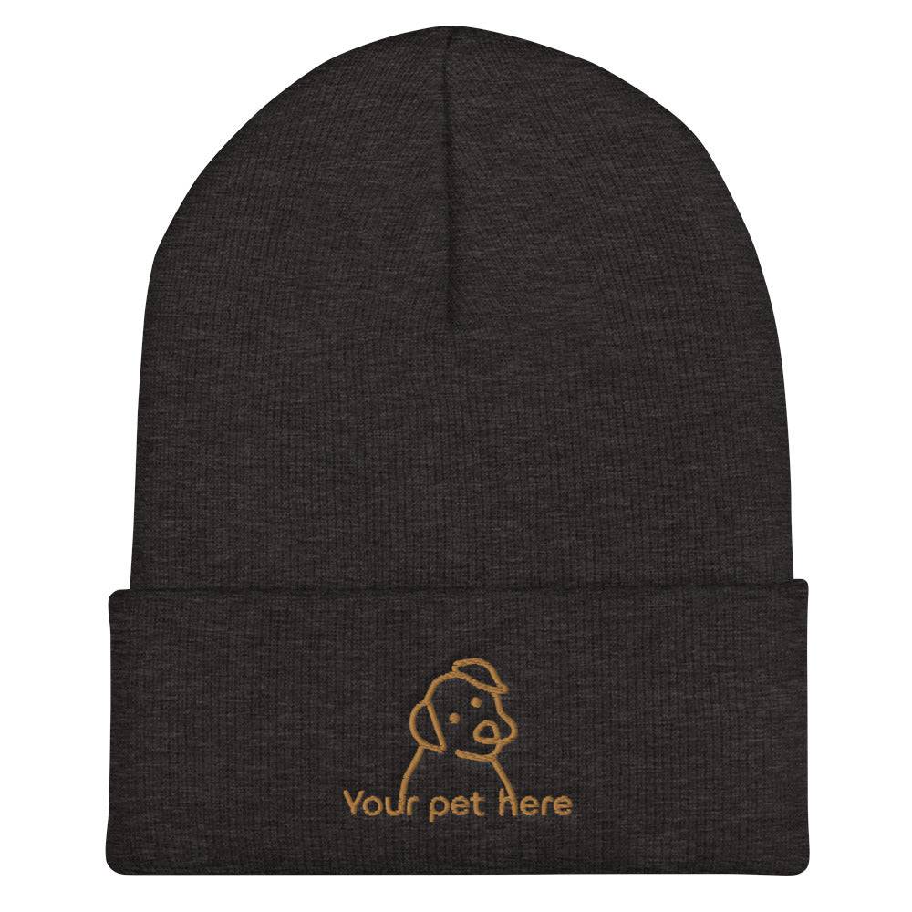 Cuffed Beanie/My Pet's mane/Personalized - Enet Images