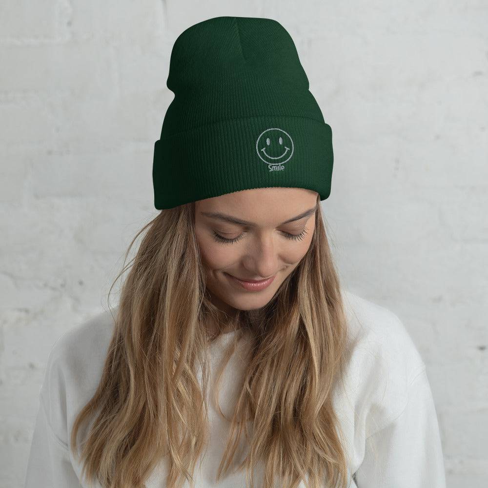 Cuffed Beanie/Smile - Enet Images
