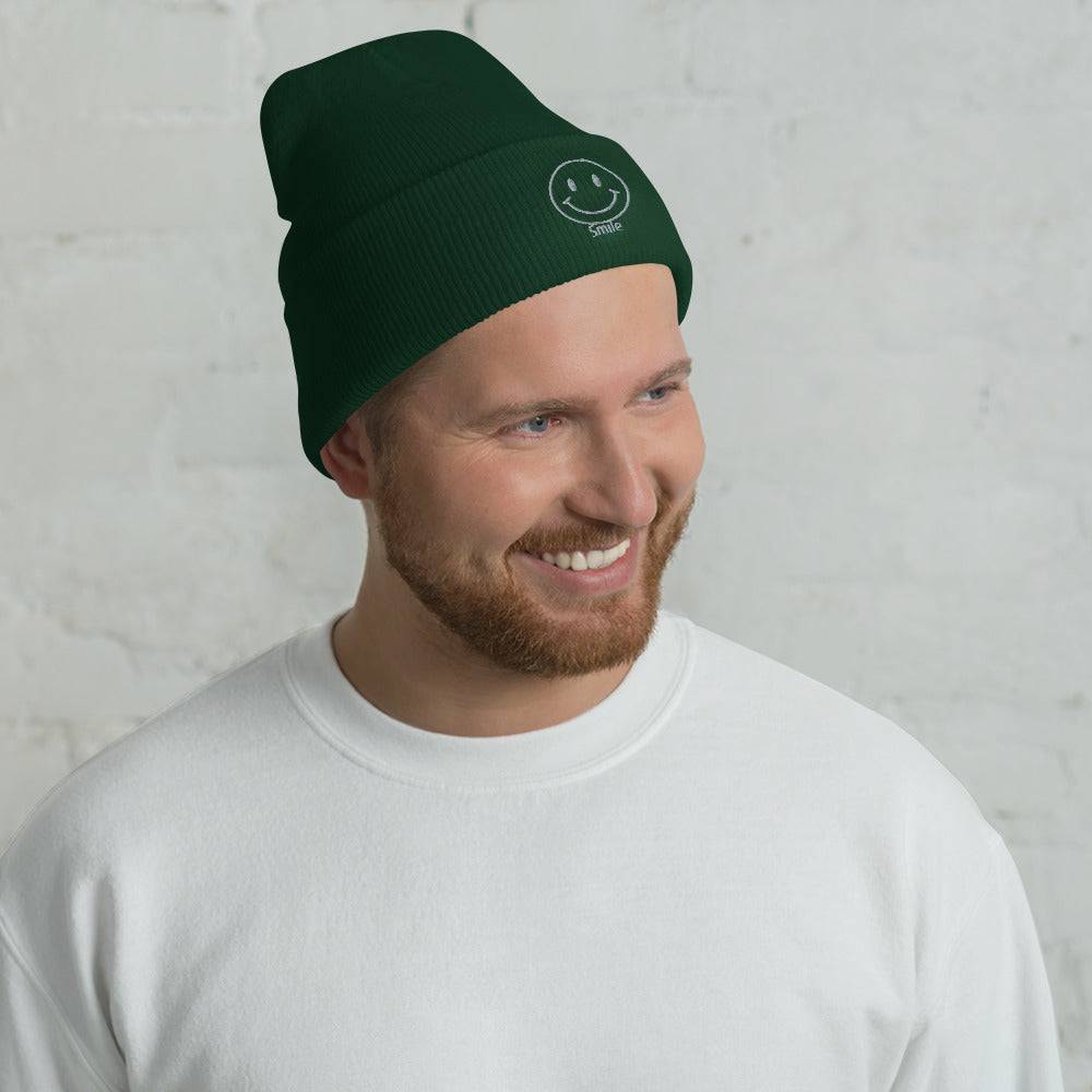 Cuffed Beanie/Smile - Enet Images