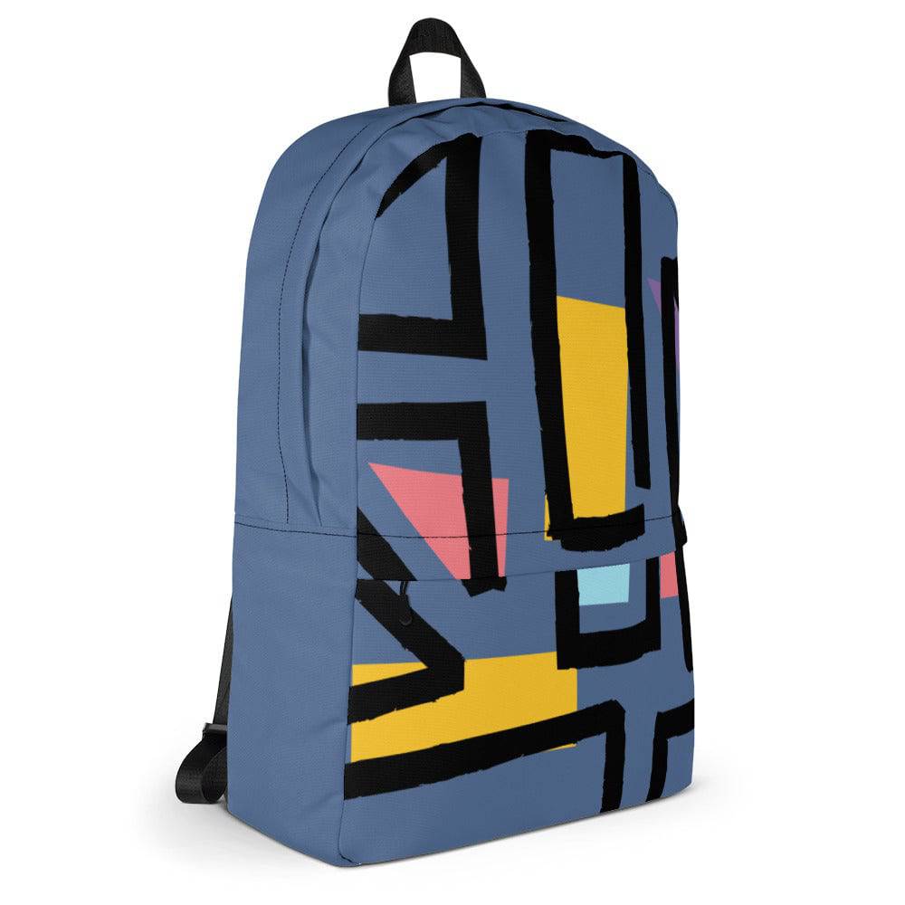 Backpack/Abstract Drawing shapes - Enet Images