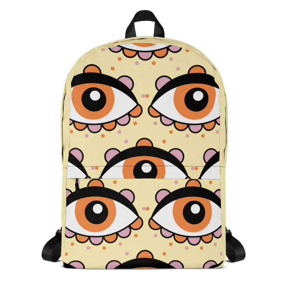 Backpack/Eye Yellow - Enet Images