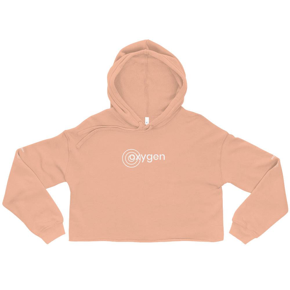Crop Hoodie/oxygen - Enet Images