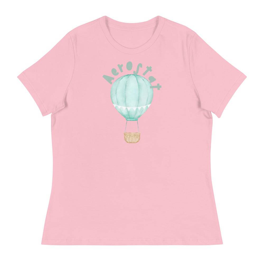 Women's Relaxed T-Shirt/Aerostat Green - Enet Images