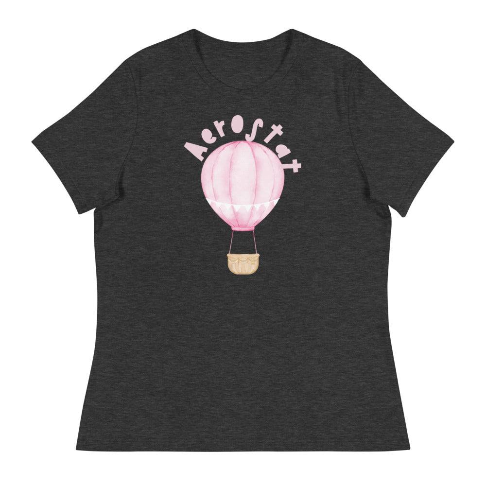 Women's Relaxed T-Shirt/Aerostat Pink - Enet Images