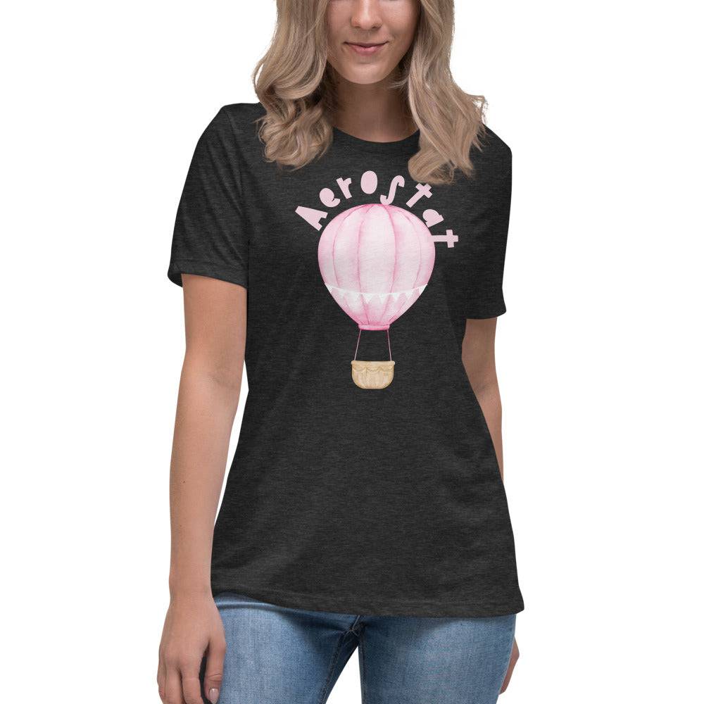 Women's Relaxed T-Shirt/Aerostat Pink - Enet Images