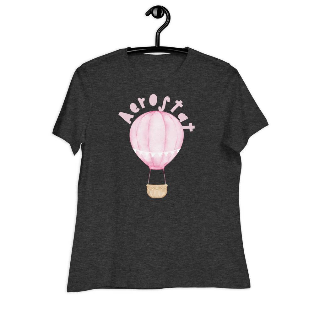 Women's Relaxed T-Shirt/Aerostat Pink - Enet Images