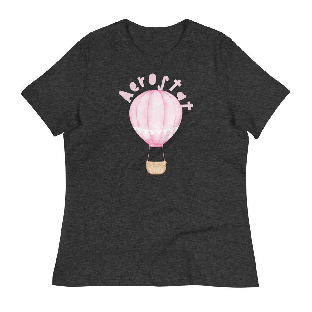 Women's Relaxed T-Shirt/Aerostat Pink - Enet Images