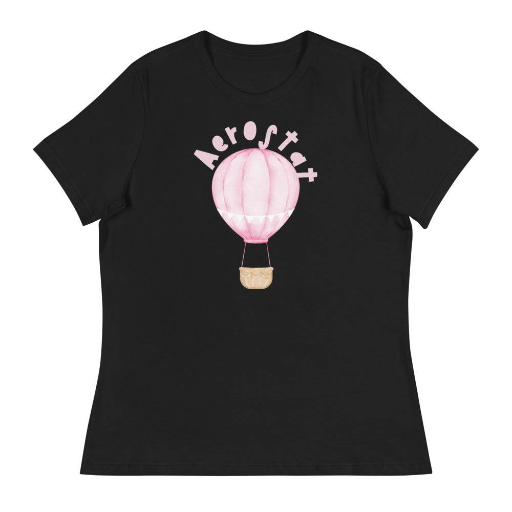 Women's Relaxed T-Shirt/Aerostat Pink - Enet Images