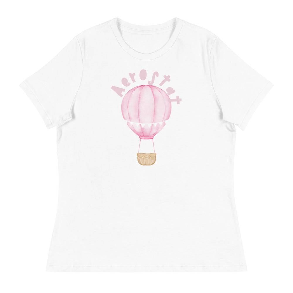 Women's Relaxed T-Shirt/Aerostat Pink - Enet Images
