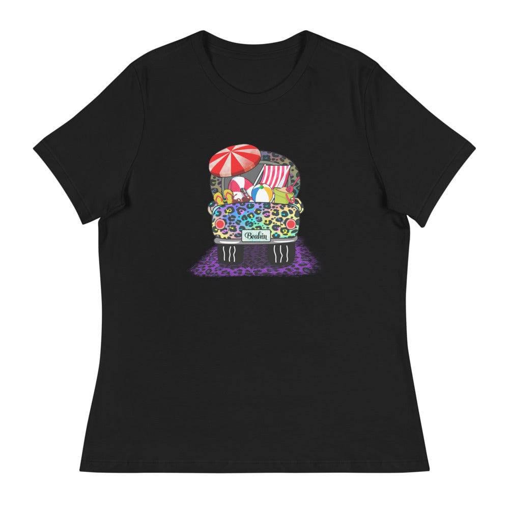 Women's Relaxed T-Shirt/Beachin - Enet Images