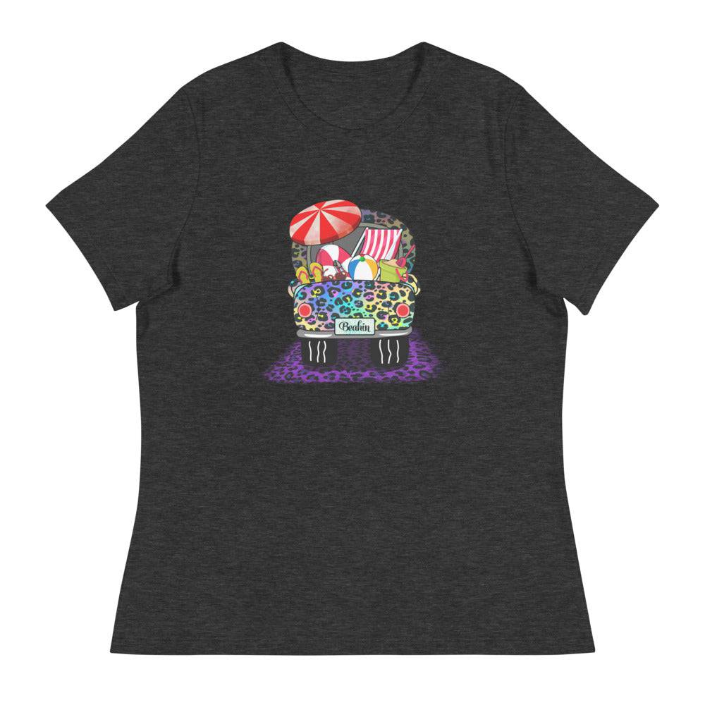 Women's Relaxed T-Shirt/Beachin - Enet Images