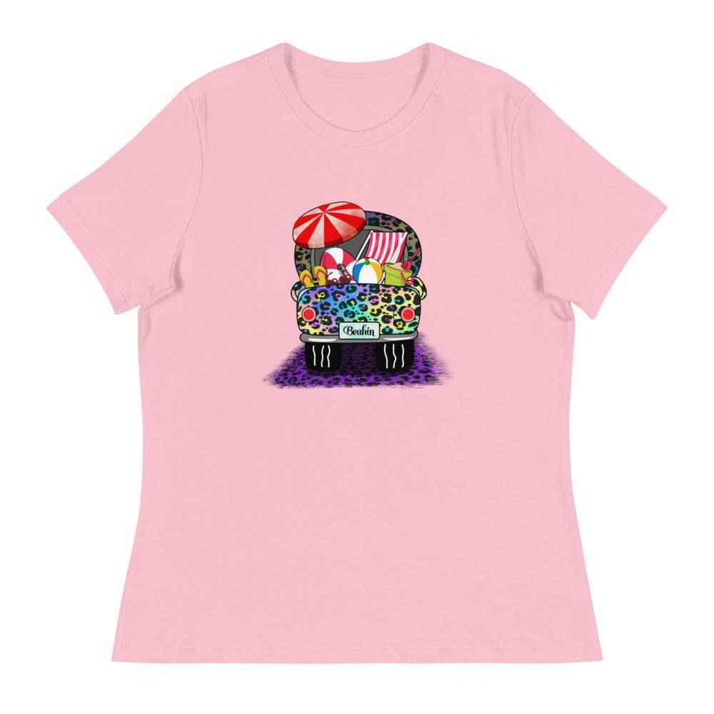 Women's Relaxed T-Shirt/Beachin - Enet Images