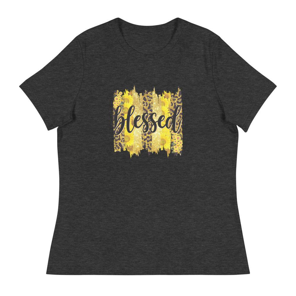 Women's Relaxed T-Shirt/Blessed - Enet Images