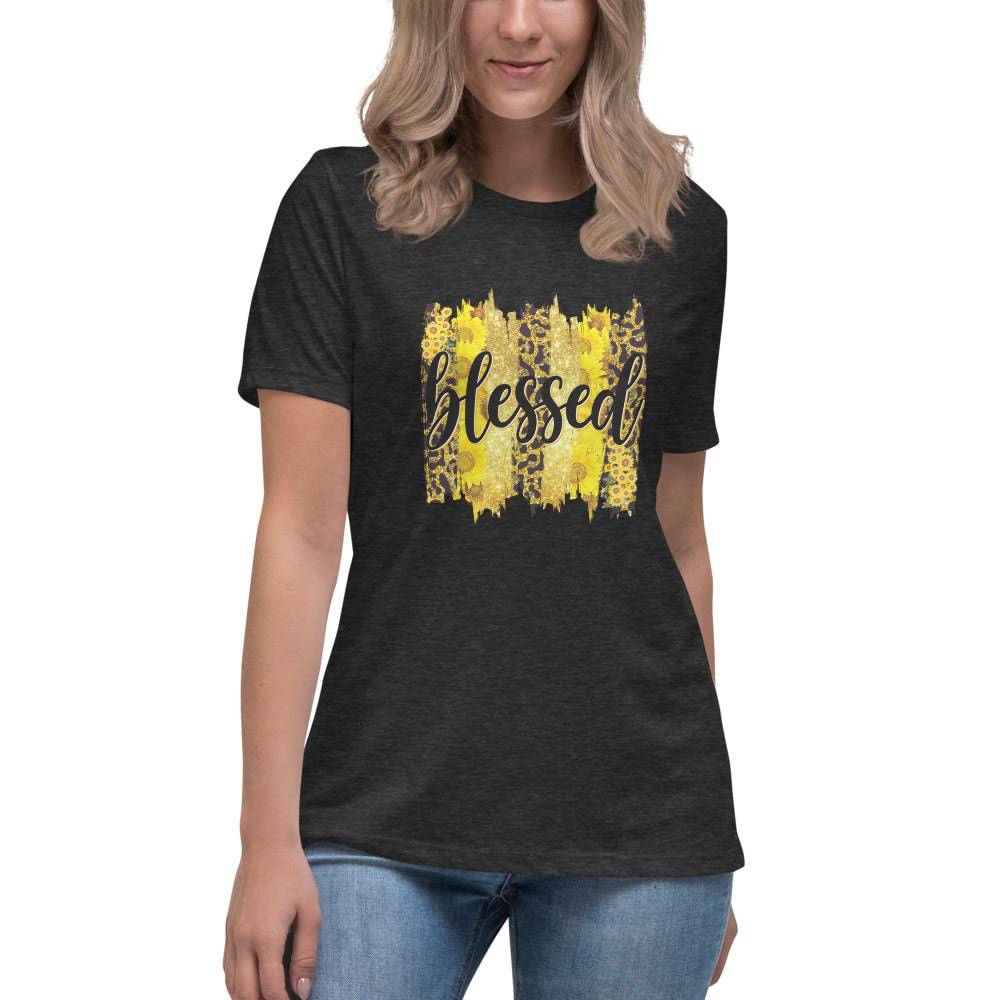 Women's Relaxed T-Shirt/Blessed - Enet Images