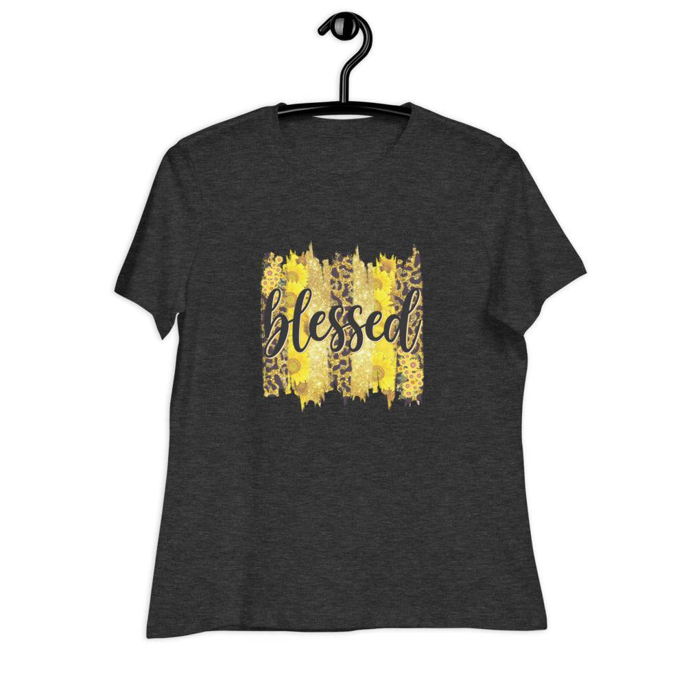 Women's Relaxed T-Shirt/Blessed - Enet Images