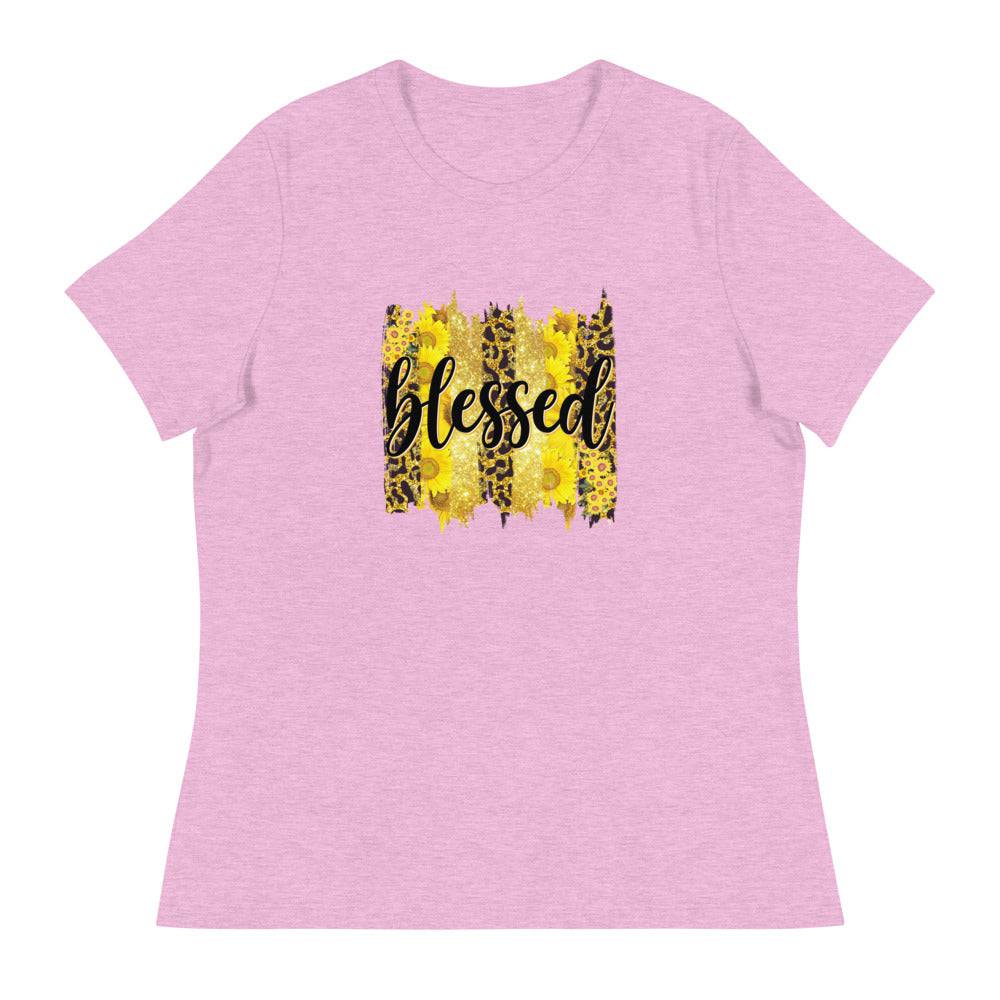 Women's Relaxed T-Shirt/Blessed - Enet Images