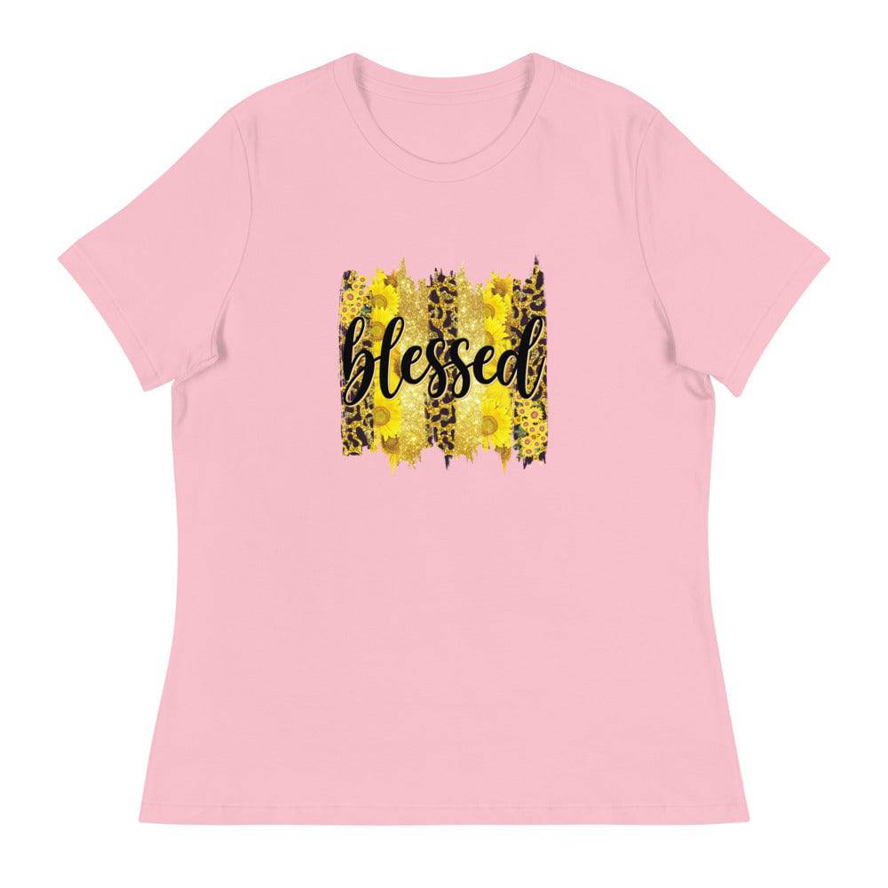 Women's Relaxed T-Shirt/Blessed - Enet Images