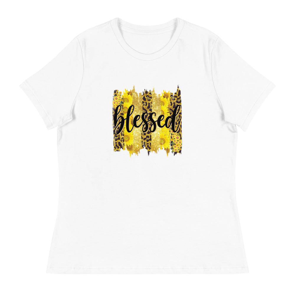 Women's Relaxed T-Shirt/Blessed - Enet Images