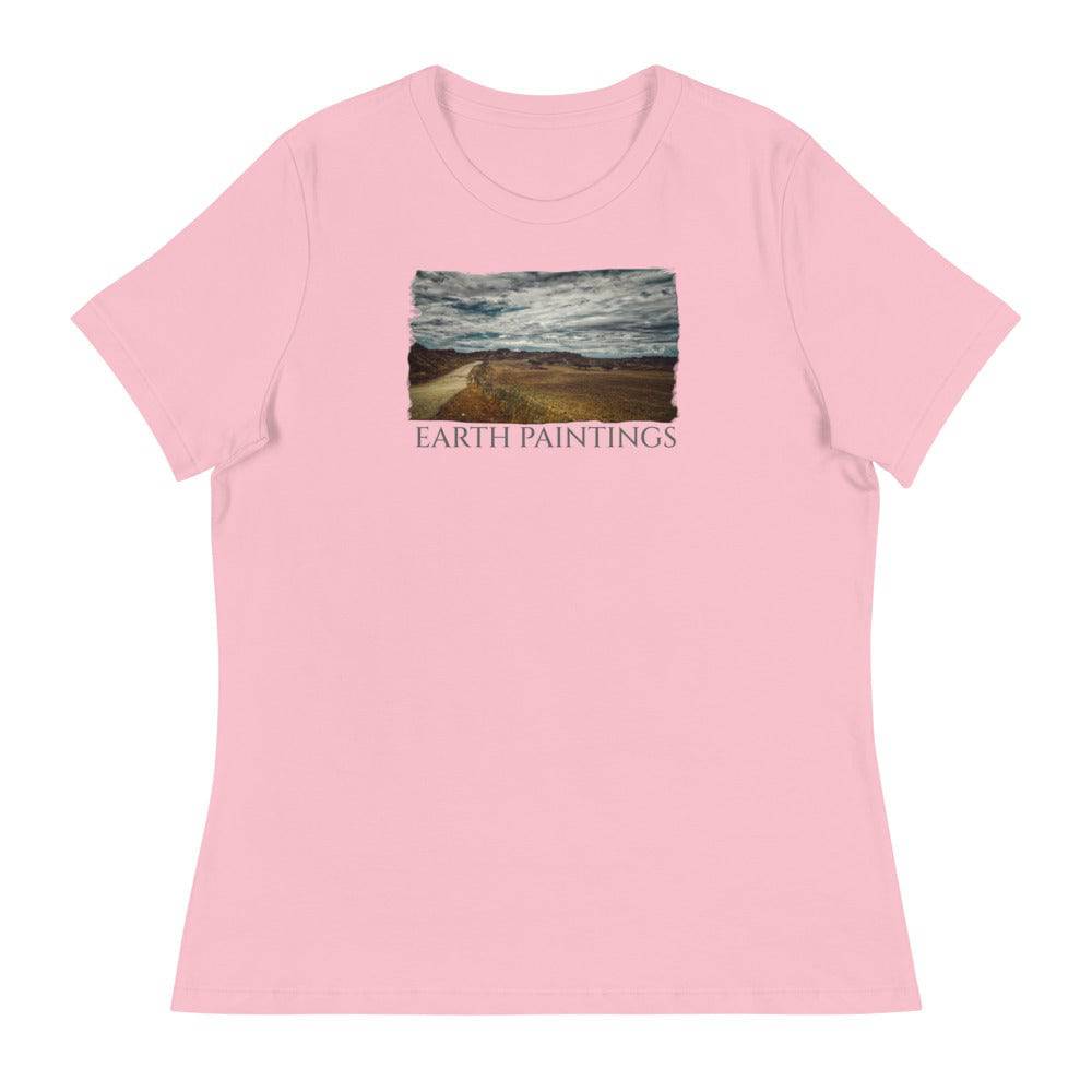 Women's Relaxed T-Shirt/Earth Paintings/Personalized - Enet Images