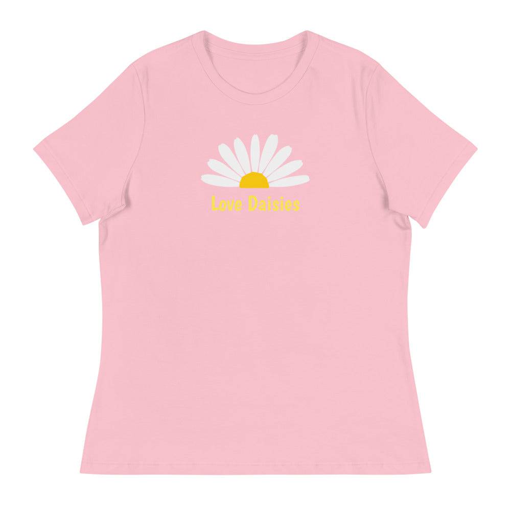 Women's Relaxed T-Shirt/Half Daisy - Enet Images