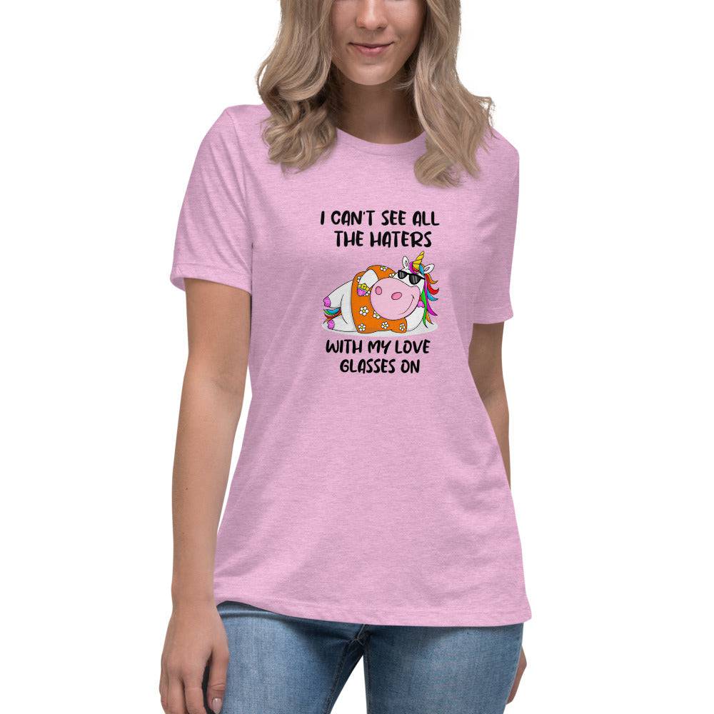 Women's Relaxed T-Shirt/Haters - Enet Images