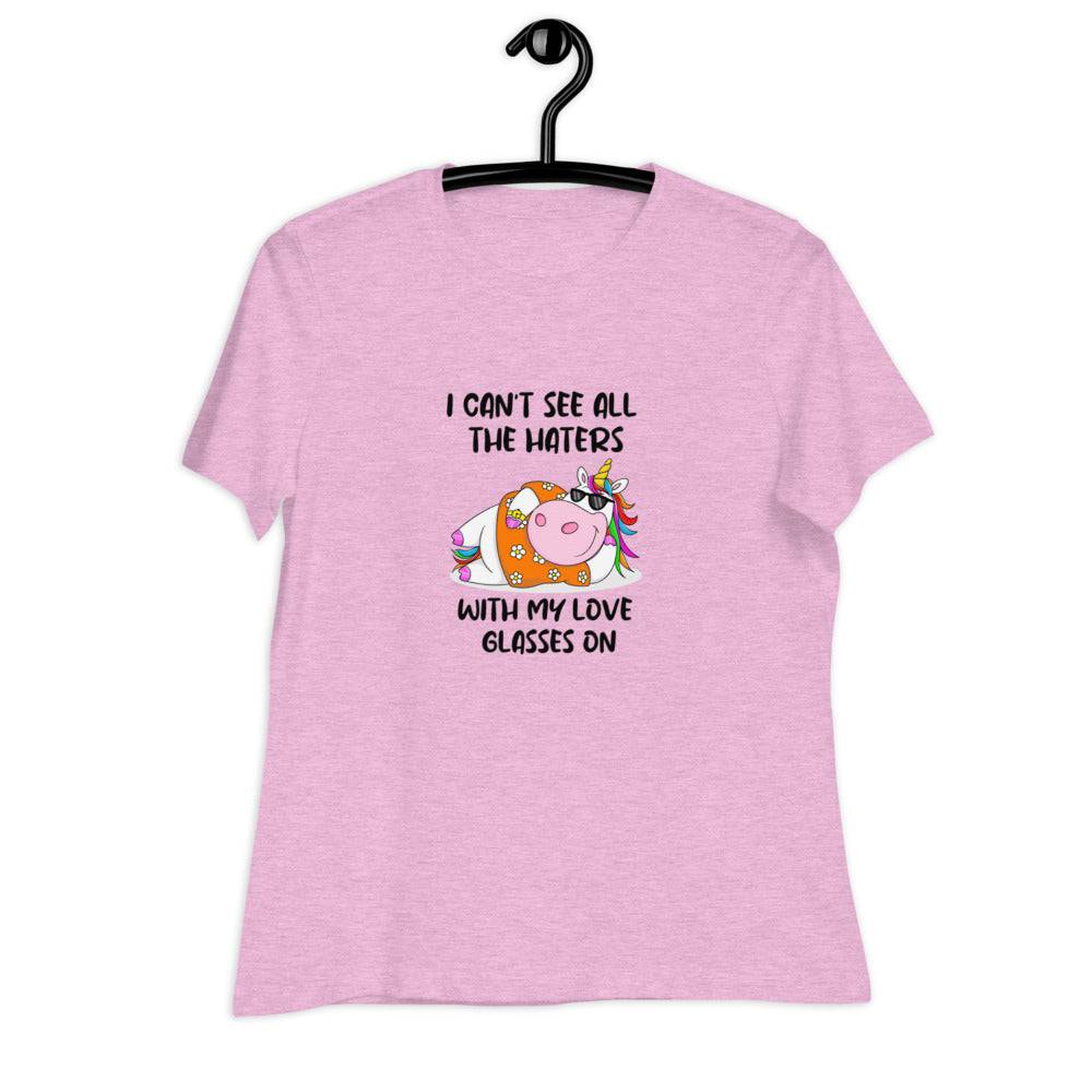 Women's Relaxed T-Shirt/Haters - Enet Images