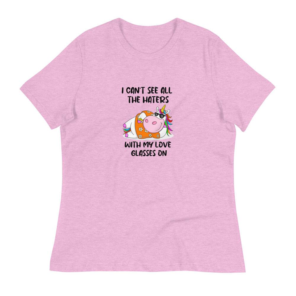 Women's Relaxed T-Shirt/Haters - Enet Images