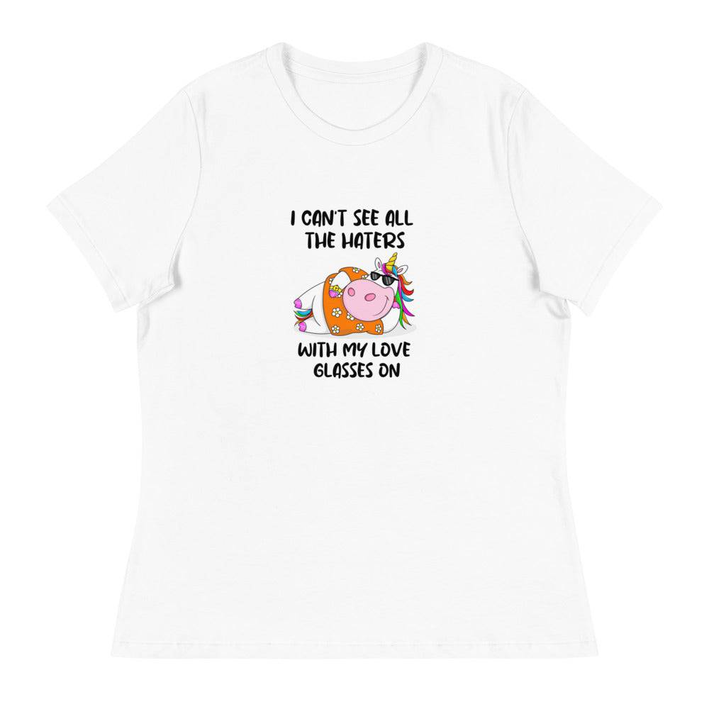 Women's Relaxed T-Shirt/Haters - Enet Images
