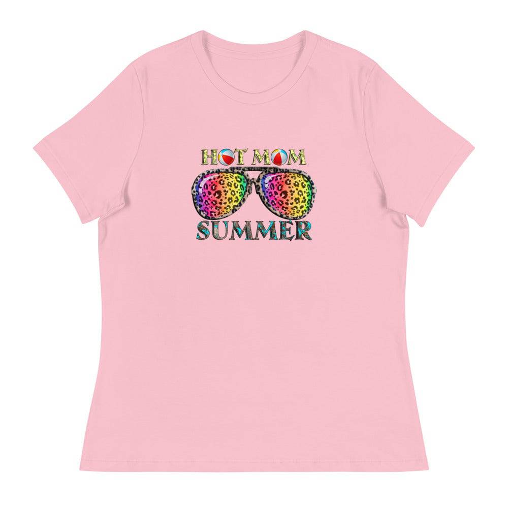 Women's Relaxed T-Shirt/Hot-Mom-Summer - Enet Images