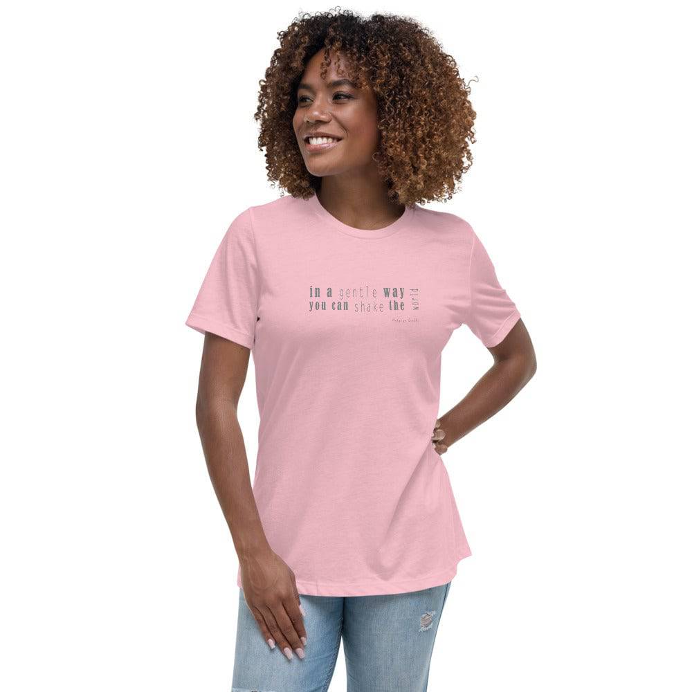 Women's Relaxed T-Shirt/In Gentle Way - Enet Images