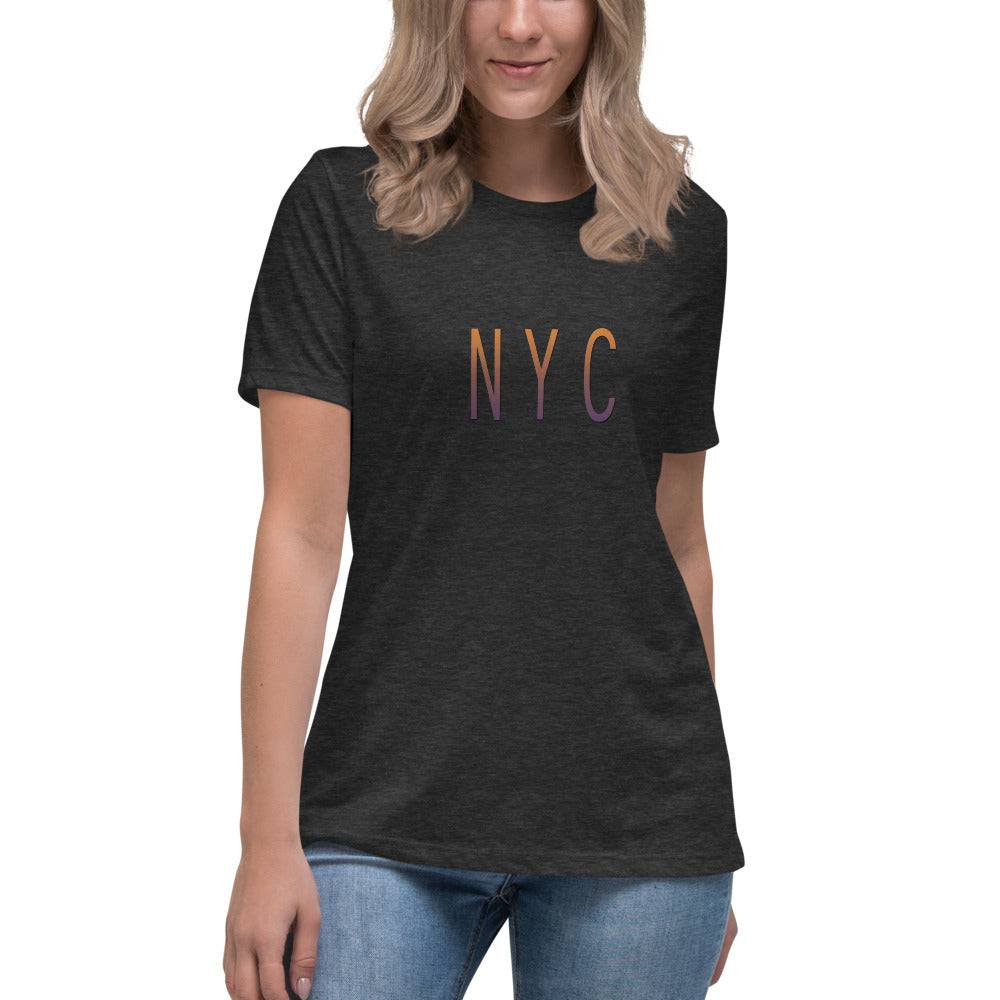 Women's Relaxed T-Shirt/NYC - Enet Images