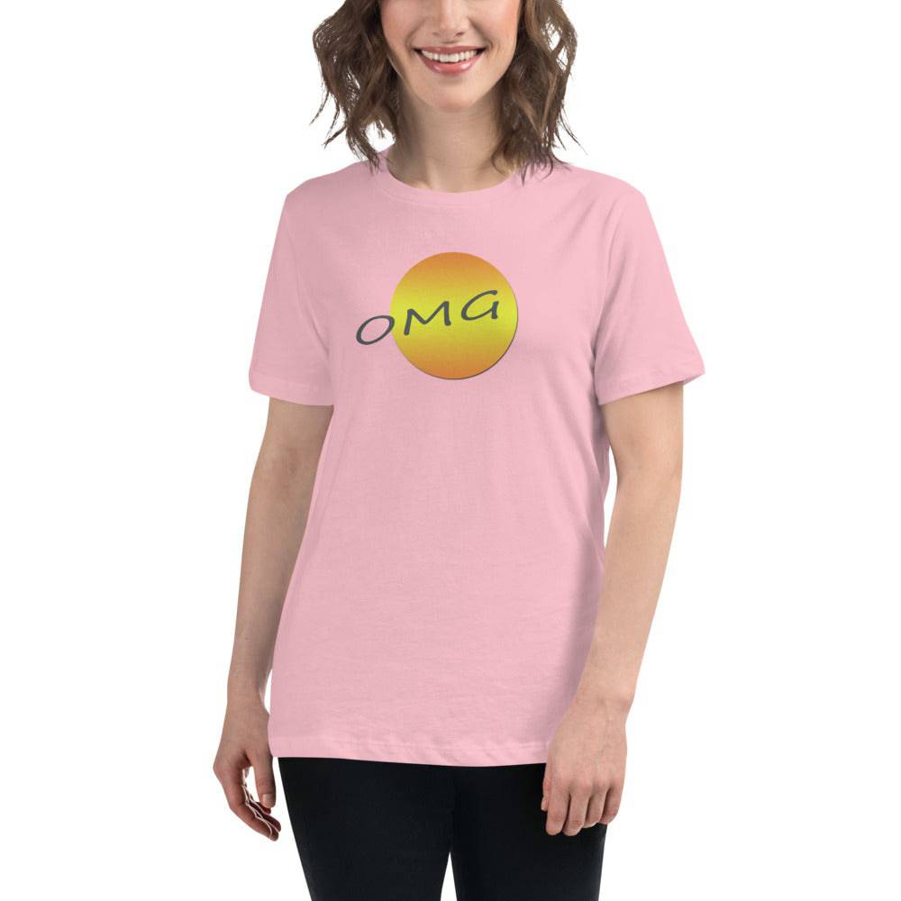 Women's Relaxed T-Shirt/OMG - Enet Images