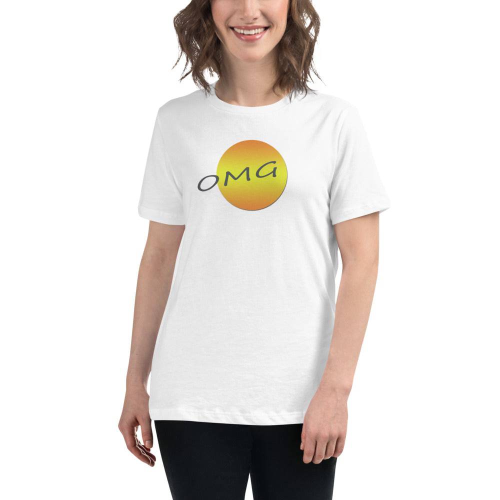 Women's Relaxed T-Shirt/OMG - Enet Images