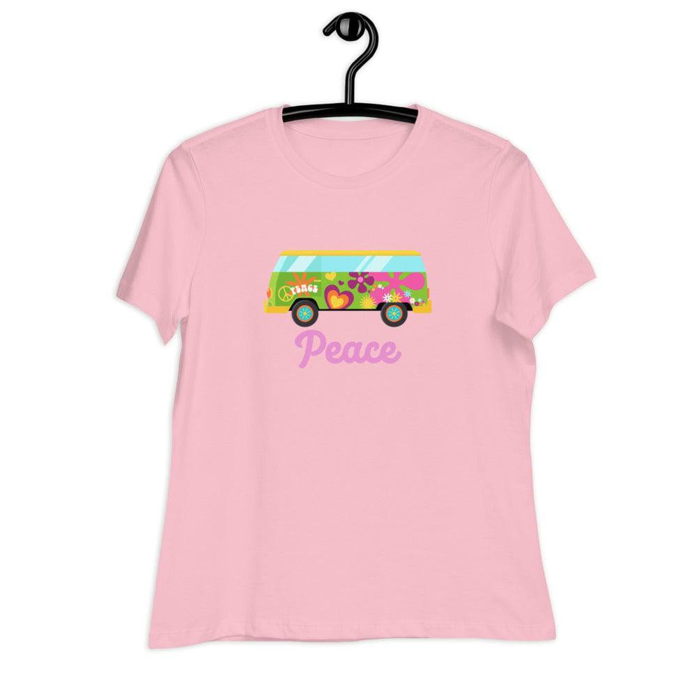 Women's Relaxed T-Shirt/Peace 3 - Enet Images