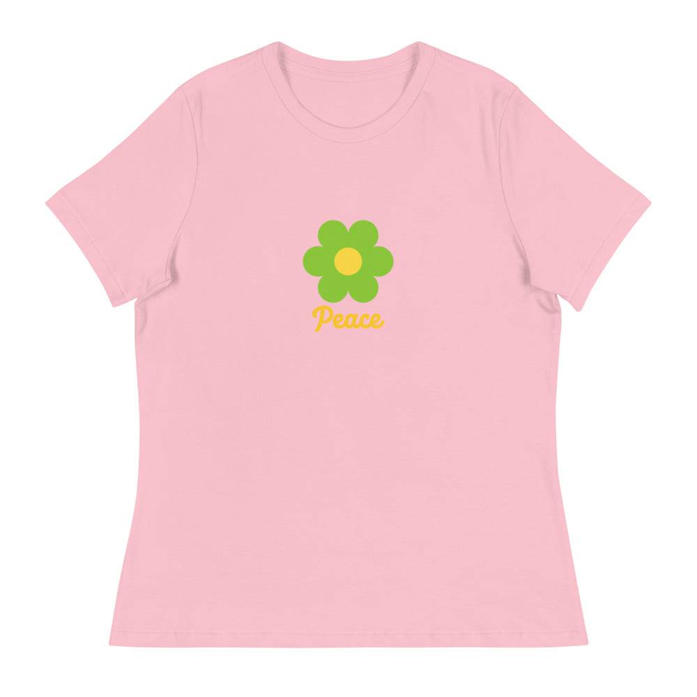 Women's Relaxed T-Shirt/Peace 4 - Enet Images