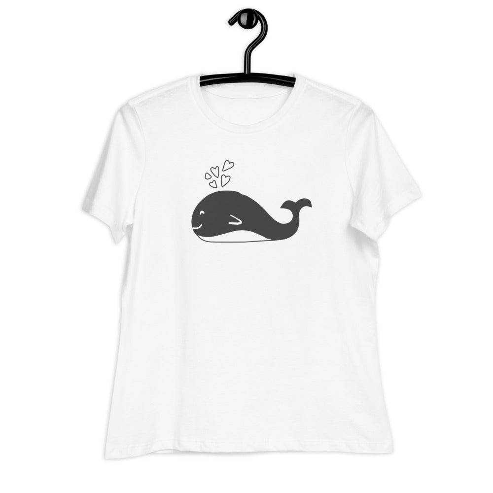 Women's Relaxed T-Shirt/Wale In Love - Enet Images