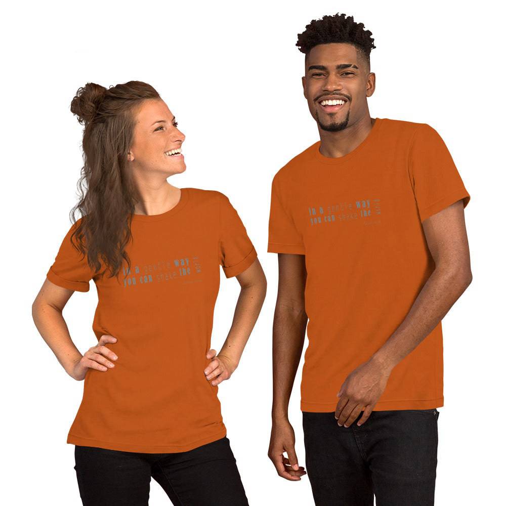 Short-Sleeve Unisex T-Shirt/In A Gentle way - Enet Images