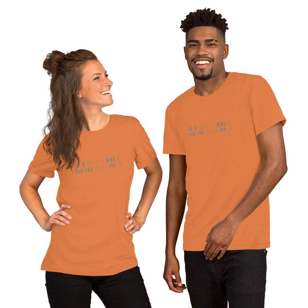 Short-Sleeve Unisex T-Shirt/In A Gentle way - Enet Images