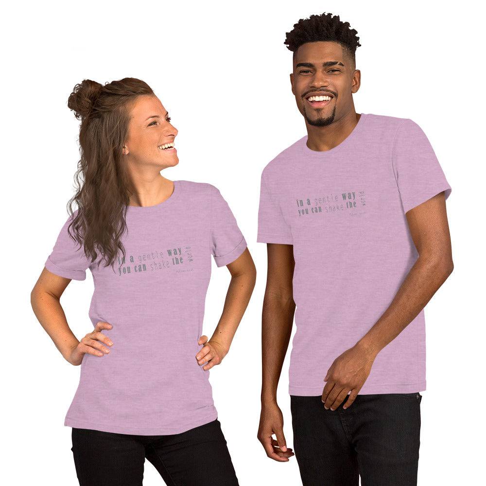Short-Sleeve Unisex T-Shirt/In A Gentle way - Enet Images