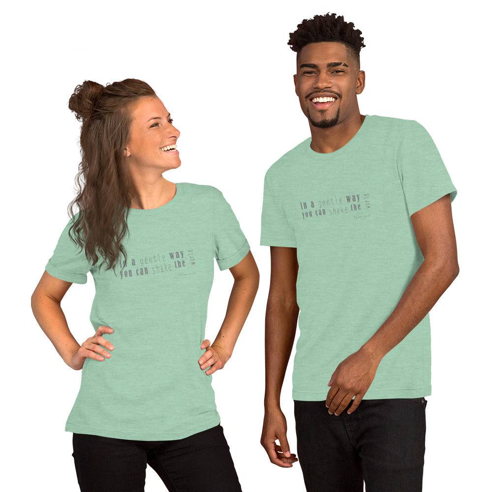 Short-Sleeve Unisex T-Shirt/In A Gentle way - Enet Images