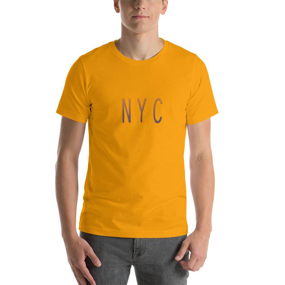 Short-Sleeve Unisex T-Shirt/NYC - Enet Images