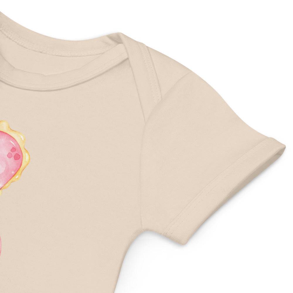 Organic cotton baby bodysuit/Hippocampus - Enet Images