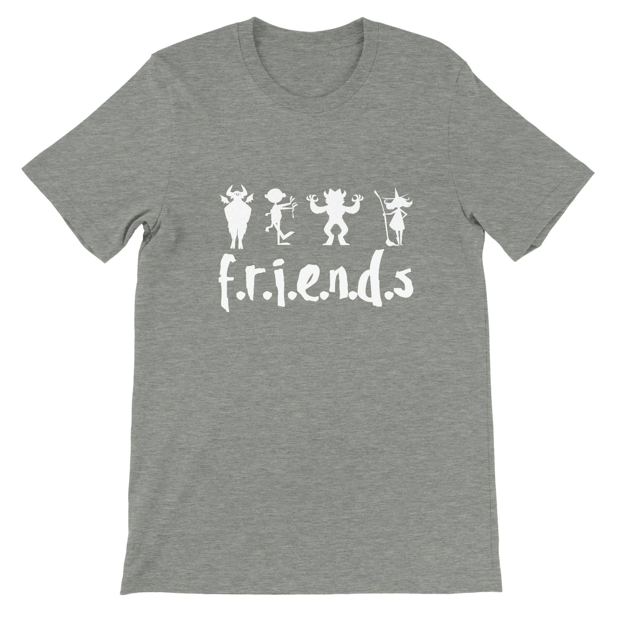Budget Unisex Crewneck T-shirt/Friends-Halloween - Enet Images