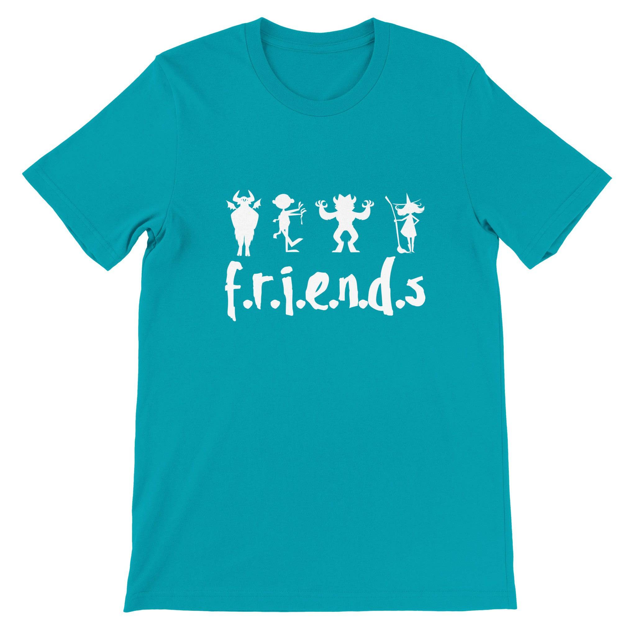 Budget Unisex Crewneck T-shirt/Friends-Halloween - Enet Images