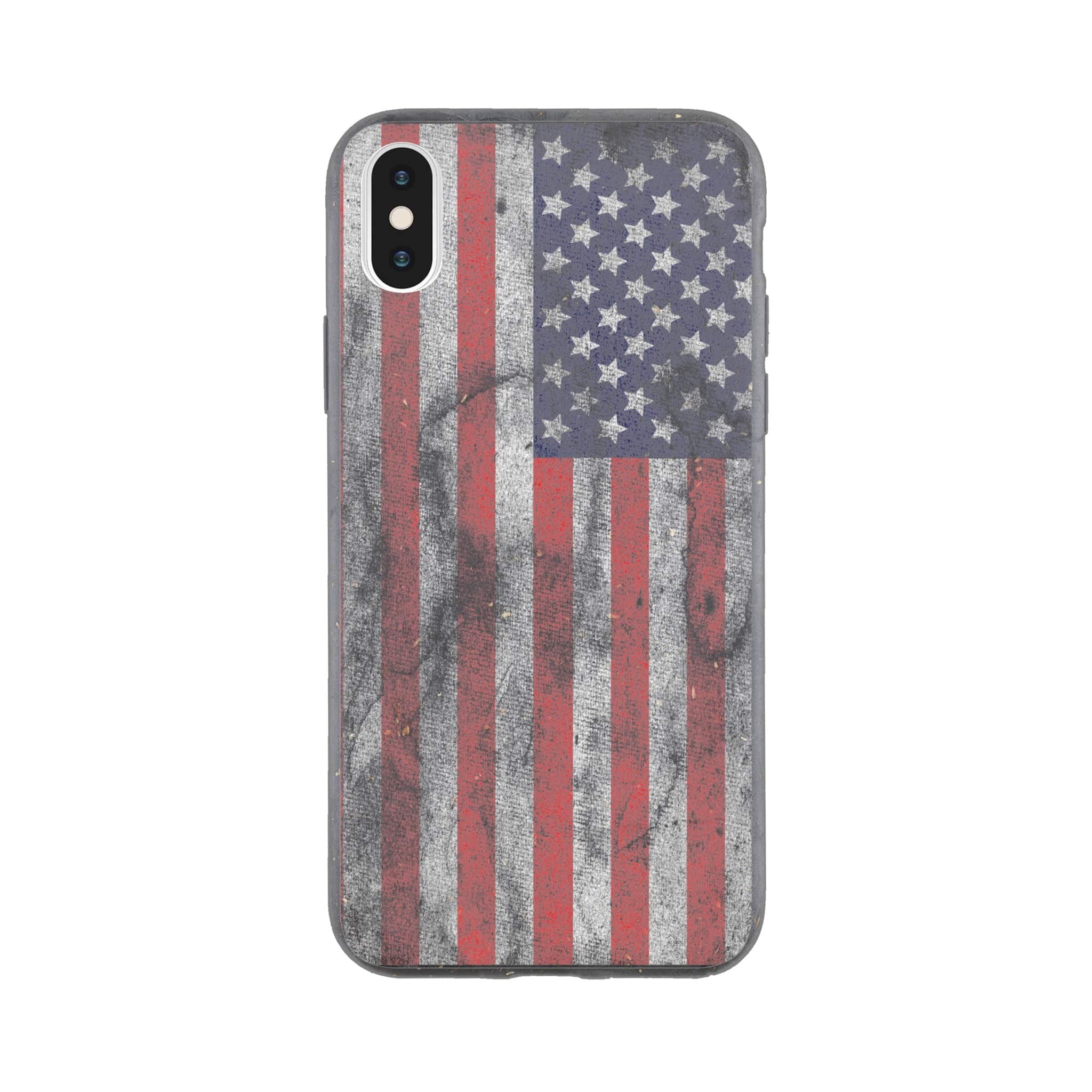 I-Phone Bio case/US-Vintage-Flag - Enet Images