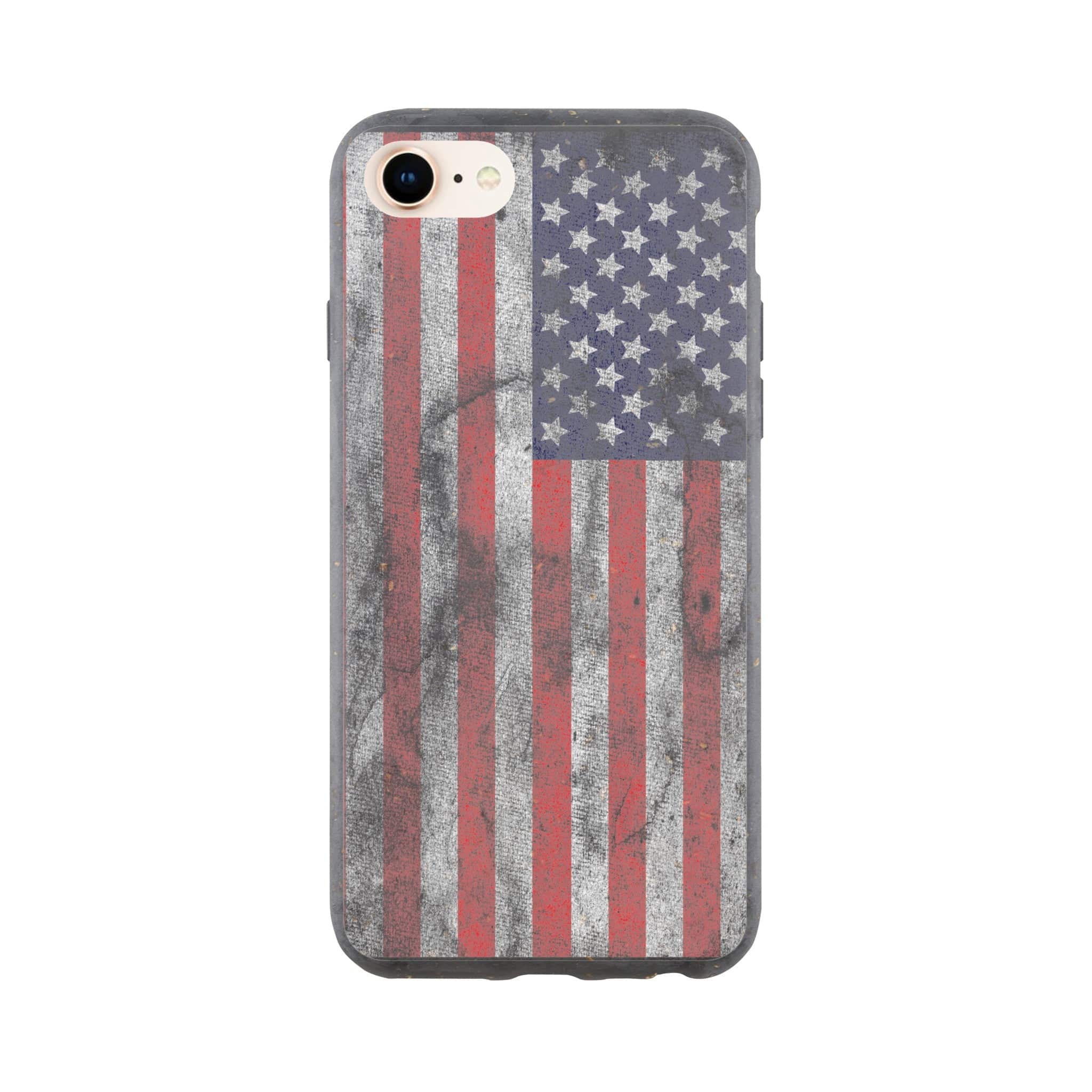 I-Phone Bio case/US-Vintage-Flag - Enet Images